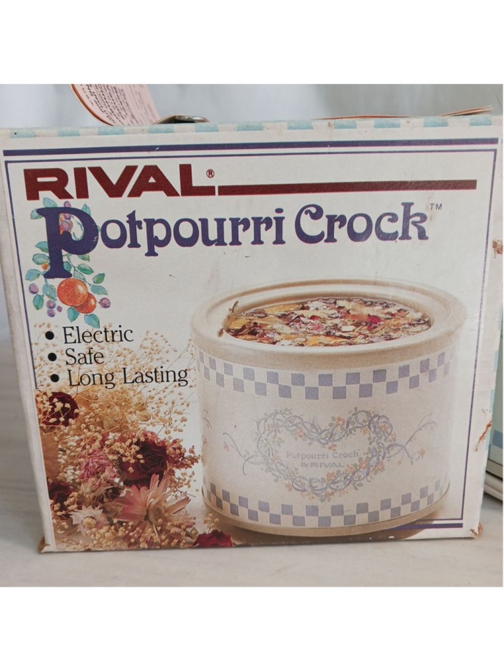 VTG Rival Potpourri Crock Model #3206 Box